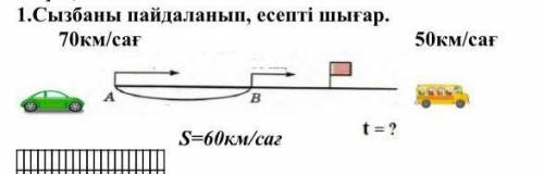 1.Сызбаны пайданалып есепты шыгар​