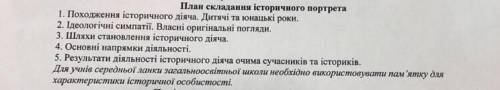 Треба по цьому плану скласти історичний порттрет Виговського до ть будь ласка ів