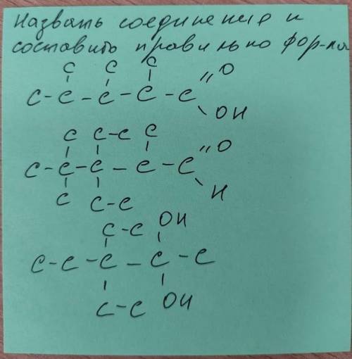 Назовите соединения и составьте правильную формулу