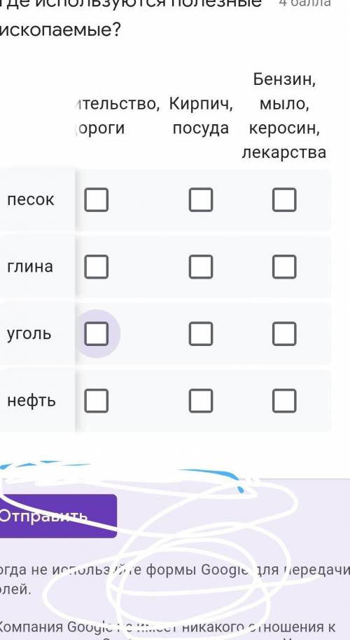 Где используются полезные ископаемые? песок глина уголь нефть отопление, лекарство, духи. ​