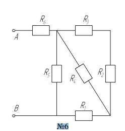 , ПРОЧТИТЕ ДО КОНЦА Uab= 86 ВR1 = 21R2 = 22R3 = 14R4 = 3R5 = 26R6 = 26 ОмДля электрической цепи, схе