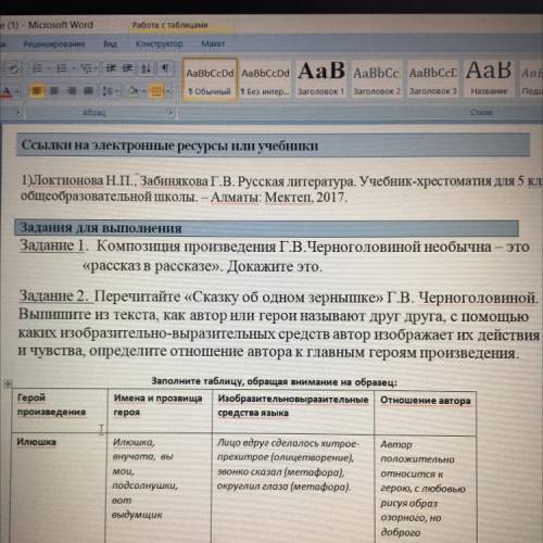 Задание 1. Композиция произведения Г.В.Черноголовиной необычна «рассказ в рассказе». Докажите это ум