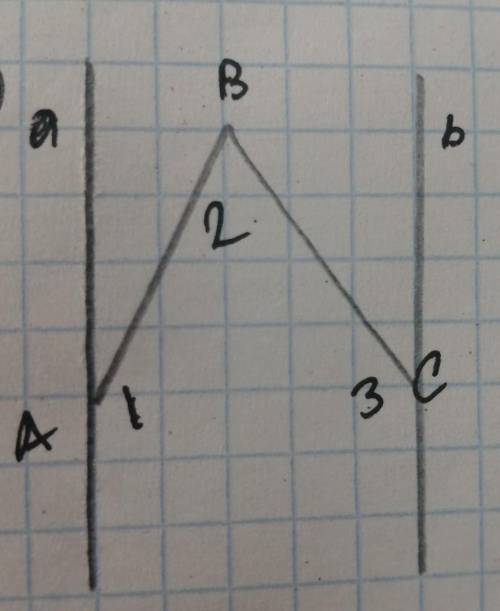 Дано: а||bдоказать: <1 +<2+<3 = 360° . ❤️​