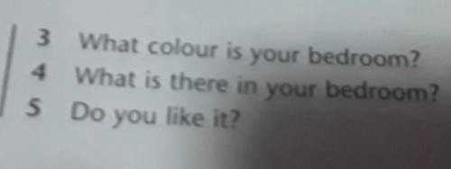 Answer the questions How many rooms are there in your flat/house?How many floors are there? What col