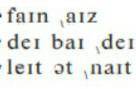 Record the sounds in the given transcription with words.​