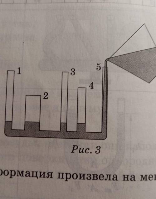 Какой сосуды можно заполнить жидкостью? ​