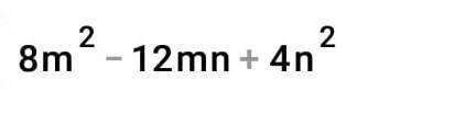 Упростить выражение: 4(m-n)²+4m(m-n)погит не фига не понимаю.. ​