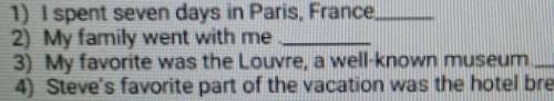 Task 3. Read the text again and mark sentences as True or False 1) I spent seven days in Paris, Fran