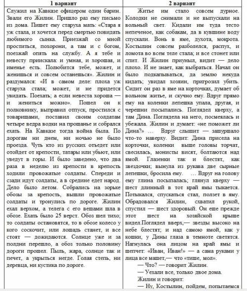 Задание № 3 Напишите анализ прочитанного выше эпизода. 1. Охарактеризуйте персонаж выбранного вами