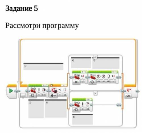 Задание 5Рассмотри программу​