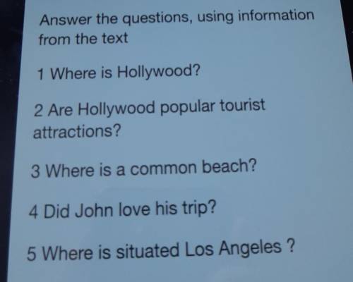 Answer the questions, using information from the text1 Where is Hollywood?2 Are Hollywood popular to