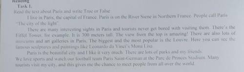 1. Paris is the capital of France 2. People call Paris The city of the night3. There arenot many i