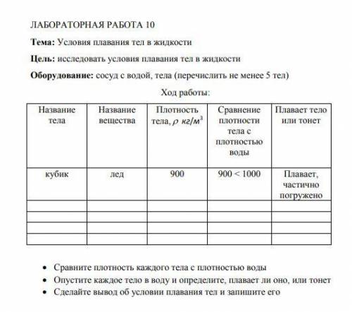 с лабораторной работай