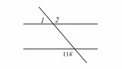 1.По данным рисунка найдите углы 1 и 2, если a║b !​