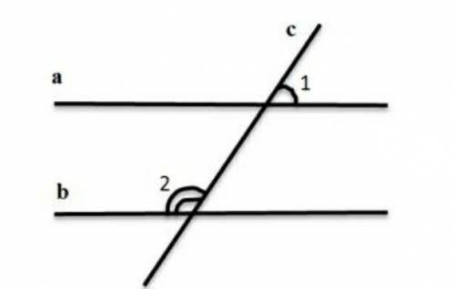 По данным рисунка найдите ∠ 2, если a || b и ∠ 1 = 64 градуса. соч​