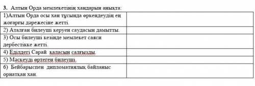 ТАРИХ ТЖБ 6 СЫНЫП ​Буду очень блогадарна, и сделаю «лучший ответ»