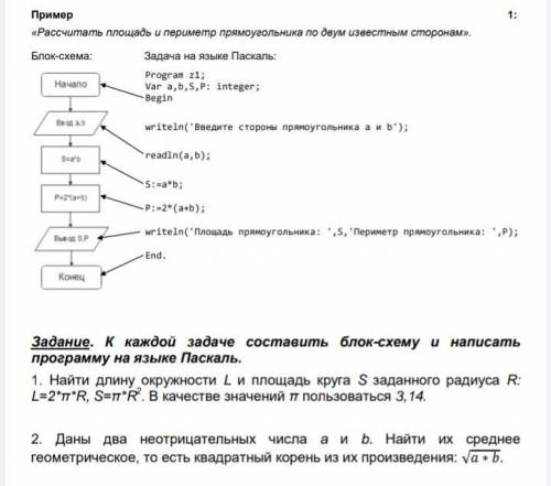 Блок схема на языке паскаль