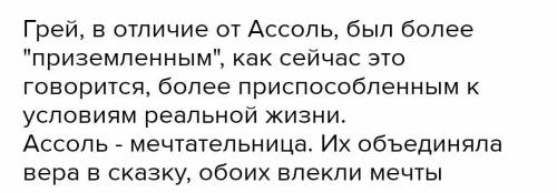 Что объединяет рассказ Зелёная лампа и Алые паруса очень надо ​