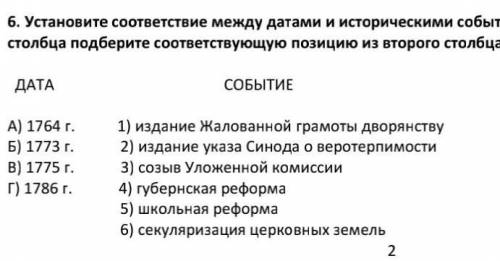 узнать к каким годам относятся события​