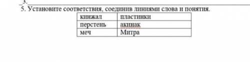 5.установите соответствия, соединив линиями слова и понятия. ​