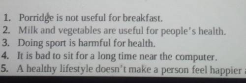 Read the text and mark sentences True (T) or False (F).​