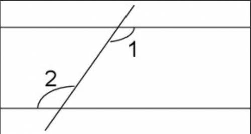 По данным рисунка найдите углы 1 и 2, если m║n и сумма /2 и /1 равна 80º