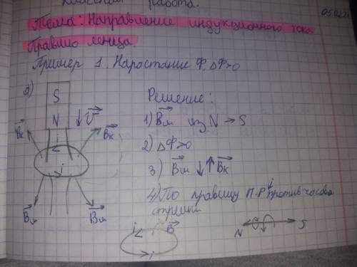 Написать кратко 4 пункта пример на фото внизу. Вблизи сплошного кольца из алюминия,подвешенного на ш