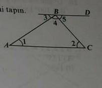 BD||AC ∠1:∠4:∠2=4;6;5 найдите разницу между∠4-∠3, если она пропорциональна.​