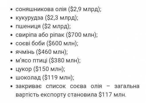 1. 10 найтиповіших продуктів харчування в Україні;2. 10 найтиповіших продуктів харчування у трьох (н