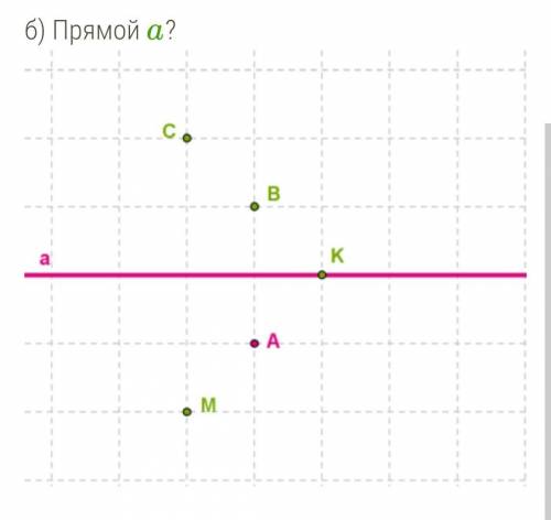 Которая из данных точек симметрична точке A относительно(вводи с латинской раскладки)​