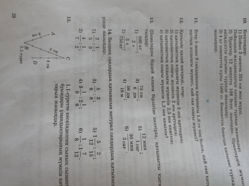 тут с пропорциями на казахском номер задание 14
