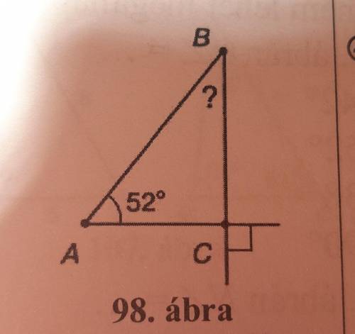 Знайти кут В . варианти : А)48°, Б) 38°, С)52° , Д)90°.даю 10б​