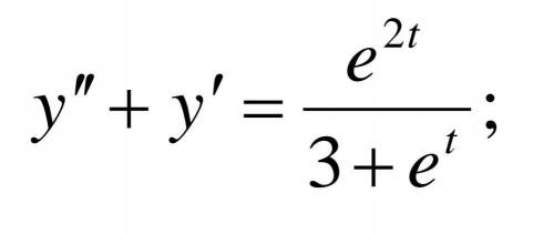 Найти решение дифференциального уравнения, удовлетворяющего условиям : у(0) = 0, у′(0) = 0
