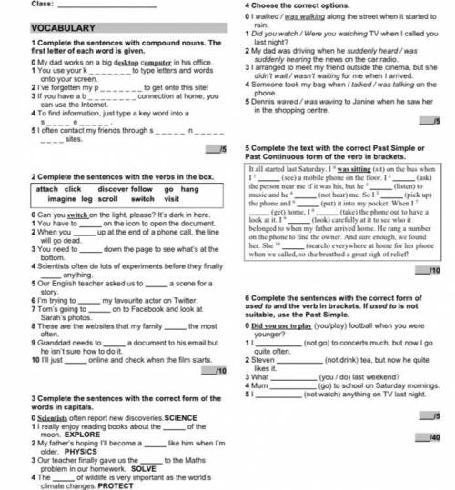 Focus unit test 2 group A. Help please