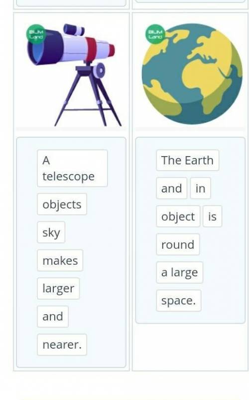 Into Space Lesson 1 Look at the pictures and put the words in the correct order. 441An astronaut tra