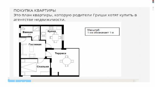 Вопрос 1: ПОКУПКА КВАРТИРЫ PM00FQ01 – 0 1 9 Для оценки общей площади пола в квартире (включая террас