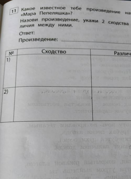 Какое известное тебе произведение напоминает <<Мара Пепеляшка>>? Назови произведение, ук