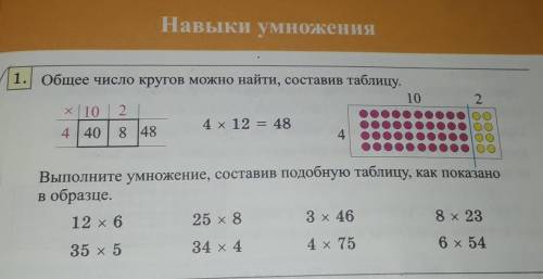 общее число кругов нужно найти составить таблицу Выполни умножение Составь подробную таблицу как пок