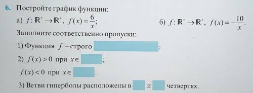 Постройте график функции.Только вариант Б)​