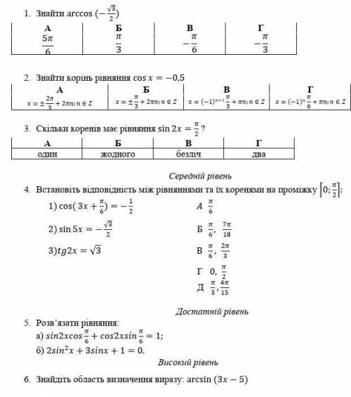 за правильное решение контрольная Алгебра 10 класс​