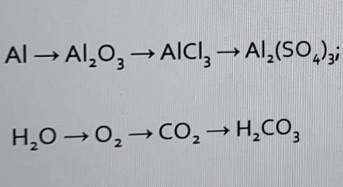 Al-al2o3-alcl3-al(so4)3 h2o-o2-co2-h2co4 ​