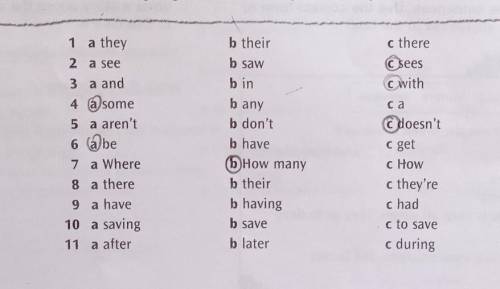 5 light 3 dangeroussate6 nicehorribleReading2 Complete the text. Choose a, b or c.Where do animals l