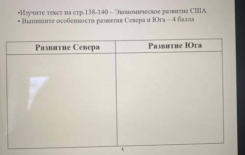 Амовна acca •Изучите текст на стр.138-140 — Экономическое развитие США • Выпишите особенности развит