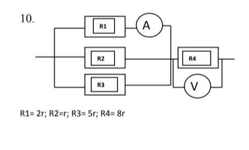 ФІЗИКА ЗАДАЧА Завдання 4)( ) намалюйте ділянку кола з резисторів, що містяться в схемі, так, щоб опі