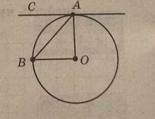 Знайдіти радіус кола, якщо кут ВАС=60°, АО=10 см