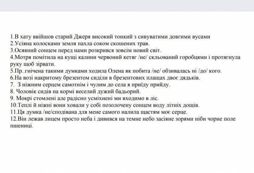 Підкресліть відокремлені означення, розставте розділові знаки. ​