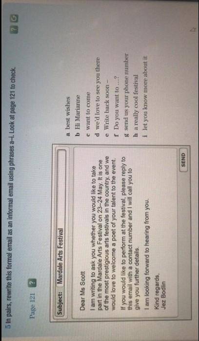 TRAIN YOUR BRAIN I Writing skills Informal emails2Use an informal style like you do when you're spea