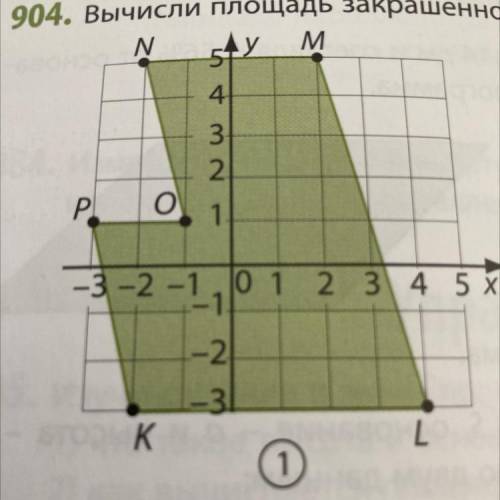 вычислите площадь закрашенной фигуры