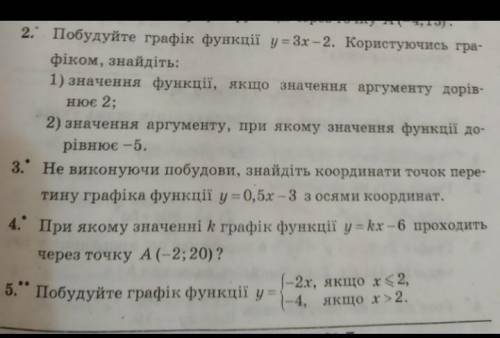 Друзі, дуже потрібна до зробіть 2,4,5 завдання на листку (це алгебра 7 клас)​