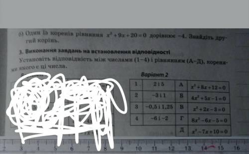 Виконай завдання на встановлення відповідност ​